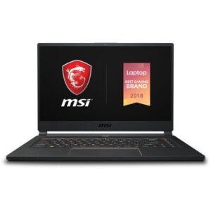 MSI GS65 9SF Gaming Laptop 9th Gen Intel Core i9-9750H 16GB RAM 512GB SSD 15.6" Full HD 240Hz Refresh Rate Thin Bezel IPS Display 8GB NVIDIA GeForce RTX 2070 Graphics 6 Months Warranty ExUK Laptop