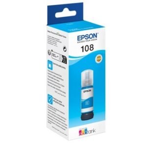 Epson 108 EcoTank Pigment Cyan Ink Bottle
