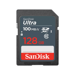 SanDisk Ultra UHS-I SDXC 128GB Memory Card 100MB/s