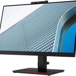 Lenovo ThinkVision T24v-20 23.8" FHD HDMI VGA DP Monitor Integrated 1080pCamera 60Hz Refresh Rate ExUK Monitor