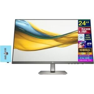HP Series 5 524da 23.8" FHD Monitor – 100Hz Refresh Rate | IPS Panel | Integrated Speakers | HDMI & VGA