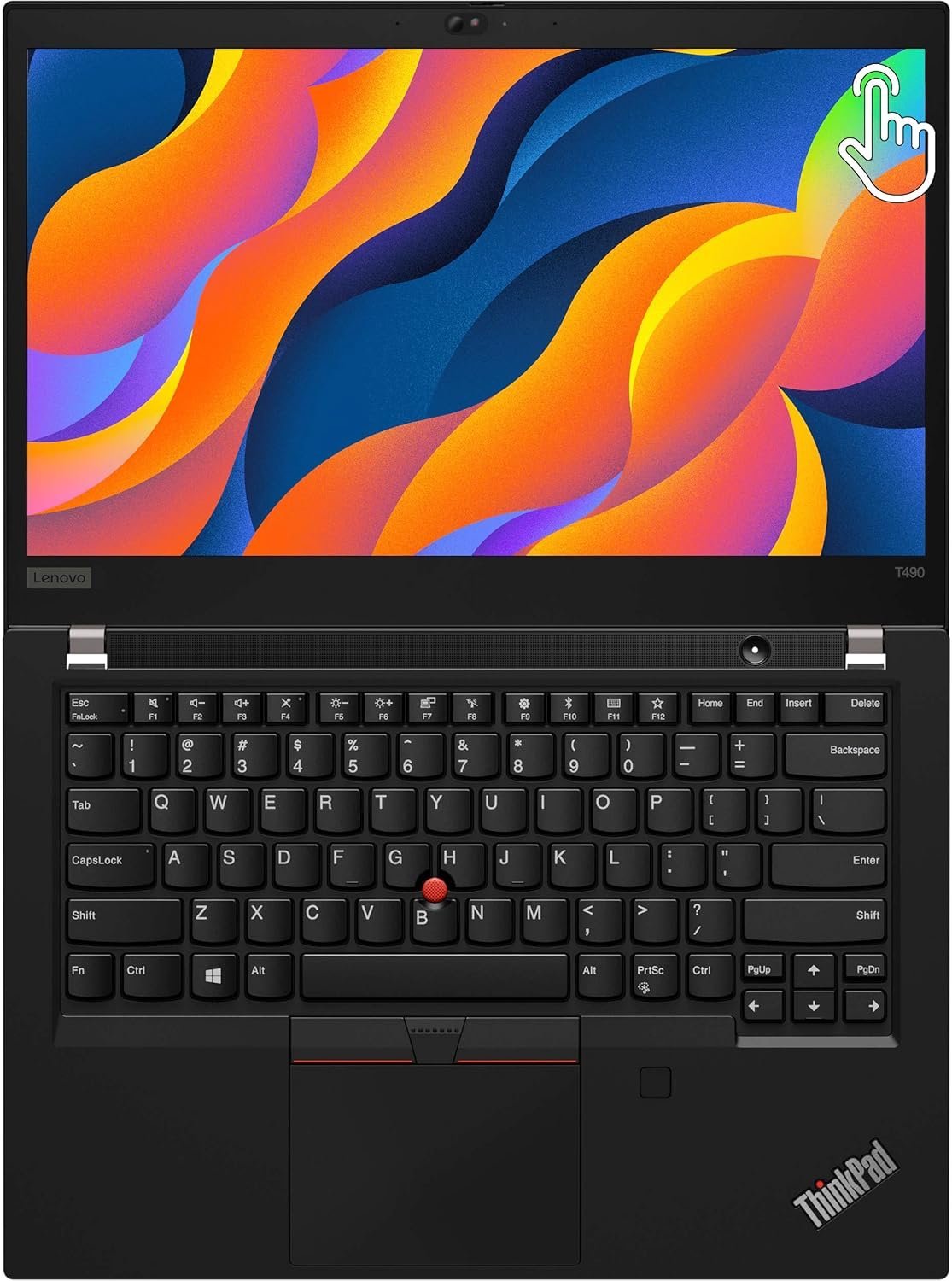Lenovo ThinkPad T490s 8th Gen Intel Core i7-8665U 32GB DDR4 RAM 512GB SSD 14" Full HD Touchscreen Display 6 Months Warranty ExUK Laptop - Image 3