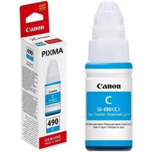 Canon Gl-490 Cyan Ink Bottle – 70ml Original