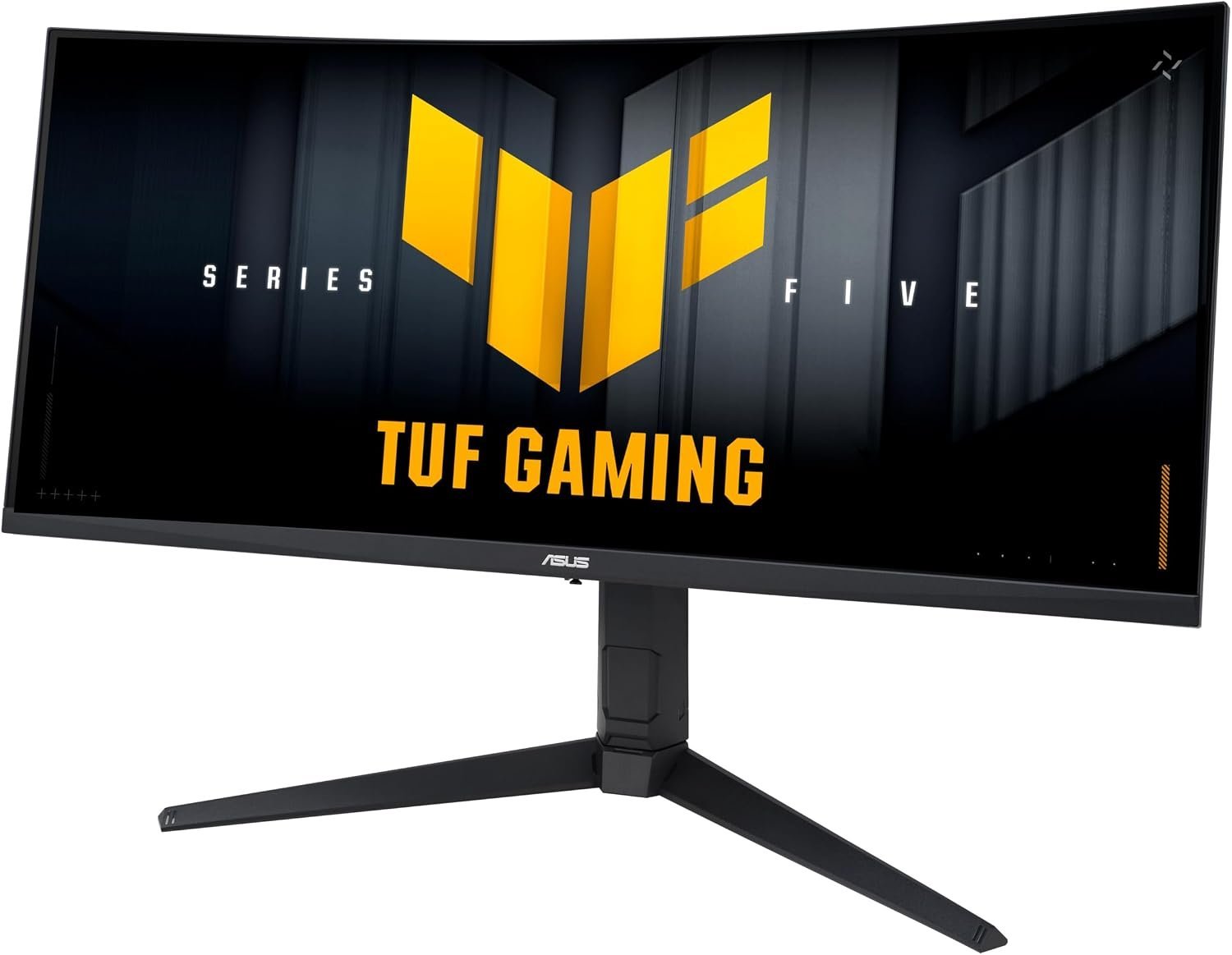 ASUS TUF Gaming VG34WQML5A 34-Inch Curved Ultrawide Monitor | WQHD 3440×1440, 250Hz, 1ms, HDR400, FreeSync Premium Pro - Brand New - Image 5