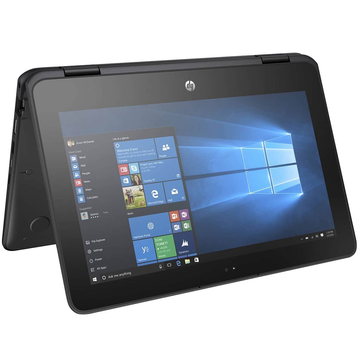 HP ProBook x360 11 G2 EE 7th Gen Intel Core i5-7Y54 8GB RAM 128GB SSD 11.6" HD Touchscreen Display 6 Months Warranty ExUK Laptop