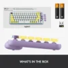 Logitech POP Keys Wireless Mechanical Keyboard with Customizable Emoji Keys (Daydream Mint)