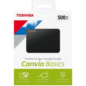 Toshiba 500GB External Hard Drive Portable USB 3.0 Storage