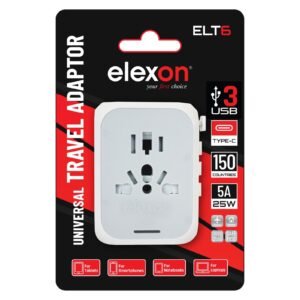 GENERIC Exelon World Travel Adapter Black 12W