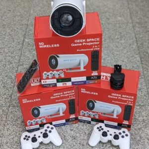Geek Space 2-in-1 5G Wireless Projector with Gaming Pad - Portable Smart Projector With 5G WiFi