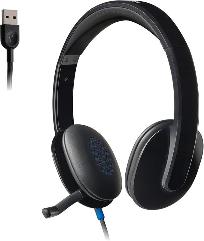 Logitech H540 USB Headset With Active Noise Cancellation