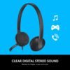 Logitech USB Headset H340 – Stereo, Black