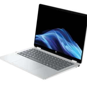 HP OmniBook 5 Flip 14-fp0023dx, Intel Core 7 150U,16 GB RAM LPDDR5- 5200 MT/s, 512 GB PCIe Gen4 NVMe M.2 SSD,Intel Graphics,Windows 11 Home,14"  2K touch display,PORTS:1 USB Type-A ,1 USB Type-A, 1 HDMI-out 2.1,2 USB Type-C,DisplayPort,1.4a,Glacier silver.	Available