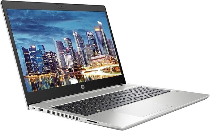 HP ProBook 450 G7 with a 10th Gen Intel Core i5, 8GB RAM, 256GB SSD, and 15.6-inch display