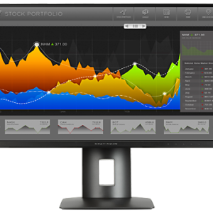 HP Z27n 27 Inch 2k QHD Widescreen Narrow Bezel IPS Frameless Display HDMI DisplayPort USB Hub 60Hz Refresh Rate ExUK Monitor